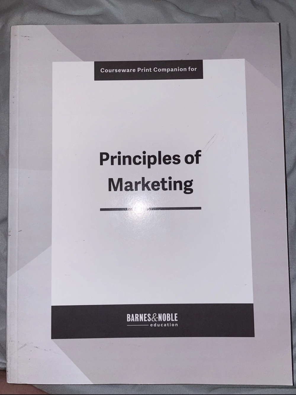 Barnes & Noble Principles of Marketing Softcover Companion Textbook